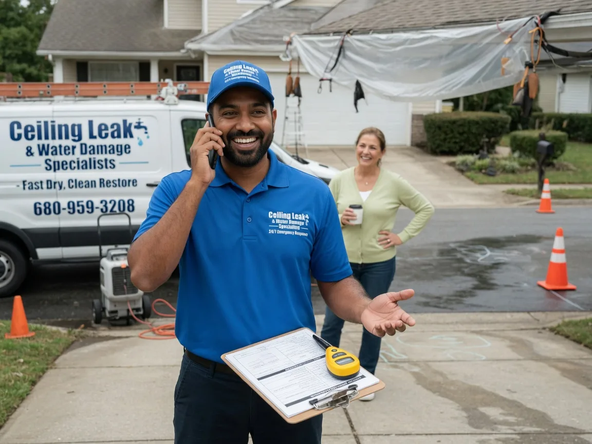 Ceiling Leak Cleanup Griswold, CT FAQs